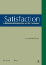 Cover: Satisfaction: A Behavioral Perspective on the Consumer - Routledge