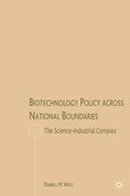 Cover: Biotechnology Policy across National Boundaries - Palgrave MacMillan
