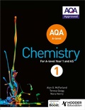 Cover: AQA A Level Chemistry Student Book 1 - Hodder Education