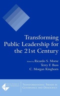 Cover: Transforming Public Leadership for the 21st Century - Routledge