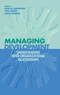 Cover: Managing Development - SAGE Publications Inc