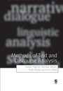 Cover: Methods of Text and Discourse Analysis - SAGE Publications Inc