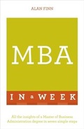 Cover: MBA In A Week - TEACH YOURSELF