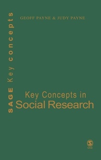 Enlarge image Cover: Key Concepts in Social Research - SAGE Publications Inc