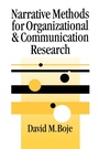 Cover: Narrative Methods for Organizational & Communication Research - SAGE Publications Inc