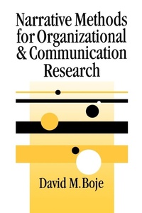 Enlarge image Cover: Narrative Methods for Organizational & Communication Research - SAGE Publications Inc