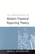 Cover: An Introduction to Modern Financial Reporting Theory - SAGE Publications Inc
