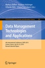 Cover: Data Management Technologies and Applications - Springer