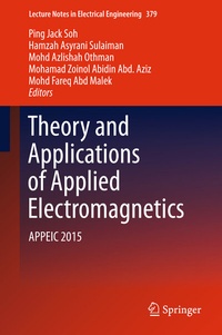Enlarge image Cover: Theory and Applications of Applied Electromagnetics - Springer