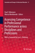 Cover: Assessing Competence in Professional Performance across Disciplines and Professions - Springer