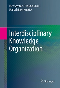 Abbildung von: Interdisciplinary Knowledge Organization - Springer