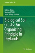 Cover: Biological Soil Crusts: An Organizing Principle in Drylands - Springer
