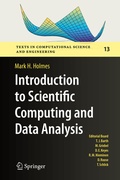 Cover: Introduction to Scientific Computing and Data Analysis - Springer