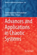 Cover: Advances and Applications in Chaotic Systems - Springer