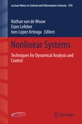 Cover: Nonlinear Systems - Springer