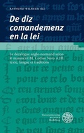 Cover: ,De diz comandemenz en la lei' - Universit&auml;tsverlag Winter