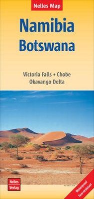 Abbildung von: Nelles Map Landkarte Namibia - Botswana - Freytag-Berndt und ARTARIA