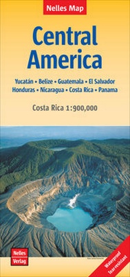 Abbildung von: Nelles Map Landkarte Central America | Mittelamerika - Nelles