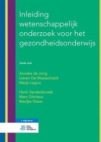 Abbildung von: Inleiding wetenschappelijk onderzoek voor het gezondheidsonderwijs - Bohn Stafleu Van Loghum