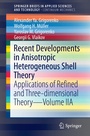 Cover: Recent Developments in Anisotropic Heterogeneous Shell Theory - Springer