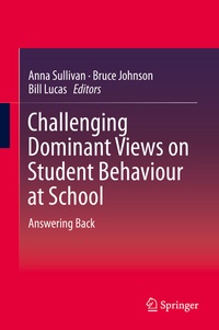 Enlarge image Cover: Challenging Dominant Views on Student Behaviour at School - Springer