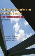 Cover: Achieving Competencies in Public Service: The Professional Edge - Routledge