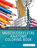Cover: Musculoskeletal Anatomy Coloring Book - Mosby