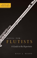 Cover: Notes for Flutists - Oxford University Press Inc