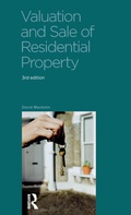 Cover: Valuation and Sale of Residential Property - CRC Press