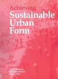 Cover: Achieving Sustainable Urban Form - Routledge