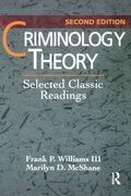 Cover: Criminology Theory - Routledge
