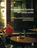 Cover: Management Systems for Construction - Routledge