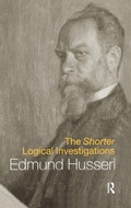 Cover: The Shorter Logical Investigations - Routledge