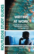 Cover: Writing at Work - Routledge