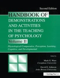 Cover: Handbook of Demonstrations and Activities in the Teaching of Psychology - Psychology Press Ltd