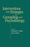 Cover: Intervention & Strategies in Counseling and Psychotherapy - CRC Press