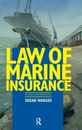 Cover: Law of Marine Insurance - Routledge Cavendish