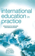 Cover: International Education in Practice - Routledge