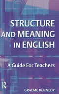Cover: Structure and Meaning in English - Routledge