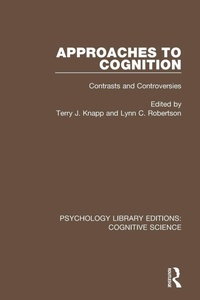 Enlarge image Cover: Approaches to Cognition - Routledge
