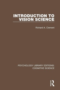 Enlarge image Cover: Introduction to Vision Science - Routledge