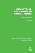 Cover: Industrial Relations in Small Firms - Routledge