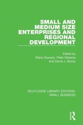 Cover: Small and Medium Size Enterprises and Regional Development - Routledge