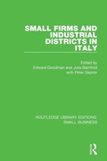 Cover: Small Firms and Industrial Districts in Italy - Routledge