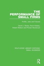 Cover: The Performance of Small Firms - Routledge