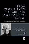 Cover: From Obscurity to Clarity in Psychometric Testing - Routledge