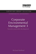 Cover: Corporate Environmental Management 3 - Routledge