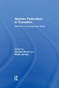 Cover: German Federalism in Transition - Routledge