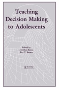 Cover: Teaching Decision Making To Adolescents - Routledge