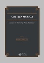 Cover: Critica Musica - Routledge